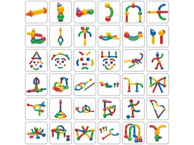 Конструктор магнитный Magformers Stick-O Basic, 20 элементов 1-00316337_2