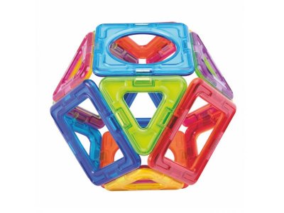 Конструктор магнитный Magformers Basic Plus, 14 элементов 1-00316374_3