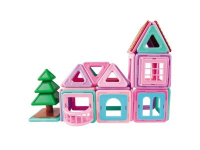 Конструктор магнитный Magformers Mini House Set, 42 элемента 1-00316380_5