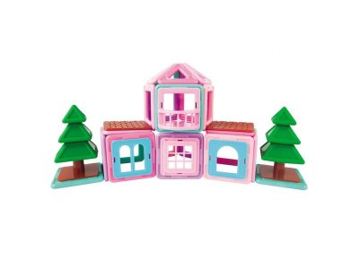 Конструктор магнитный Magformers Mini House Set, 42 элемента 1-00316380_6