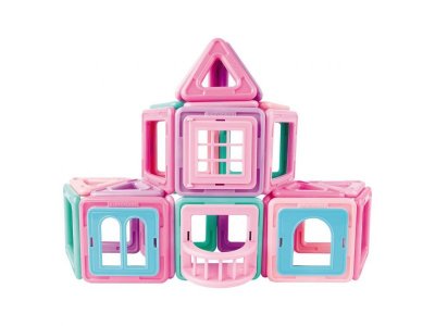 Конструктор магнитный Magformers Mini House Set, 42 элемента 1-00316380_8