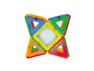 Конструктор магнитный Magformers Neon Led set, 31 элемент 1-00316383_2