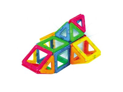 Конструктор магнитный Magformers Neon Led set, 31 элемент 1-00316383_3