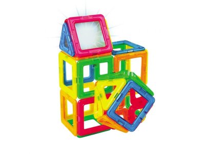 Конструктор магнитный Magformers Neon Led set, 31 элемент 1-00316383_4
