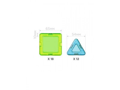 Конструктор магнитный Magformers Window Basic, 30 элементов 1-00316386_7