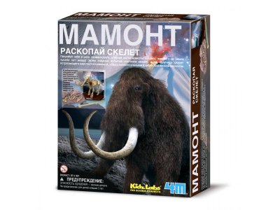 Набор 4M Раскопай скелет, Мамонт 1-00316413_1