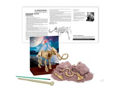 Набор 4M Раскопай скелет, Мамонт 1-00316413_5