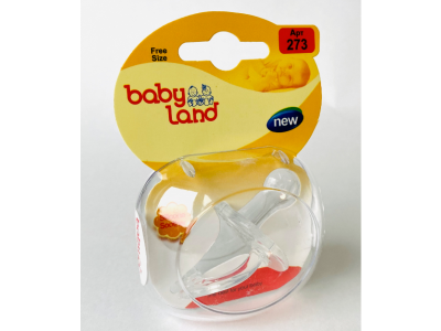 Соска-пустышка Baby Land классическая силиконовая, р.2 1-00319473_5