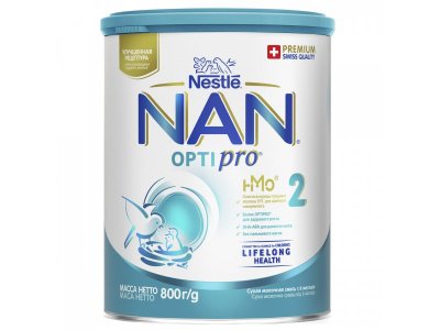 Смесь Nestle NAN 2 молочная сухая Optipro 800 г 1-00102460_2
