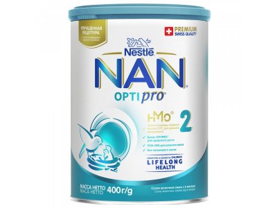 Смесь Nestle NAN 2 молочная сухая Optipro 400 г 1-00104095_2