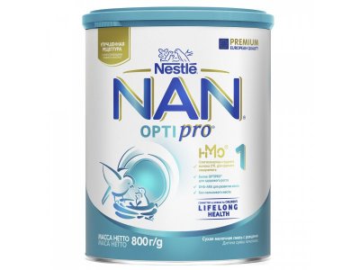 Смесь Nestle NAN 1 молочная сухая Optipro 800 г 1-00104165_1