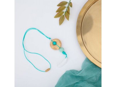 Кулон-прорезыватель iSюминка из пищевого силикона Рассвет 1-00320437_2