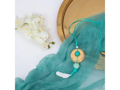 Кулон-прорезыватель iSюминка из пищевого силикона Рассвет 1-00320437_3