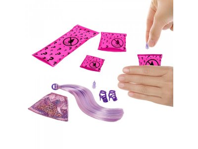Кукла-сюрприз Barbie Волна 1 с розовой куклой и сюрпризами внутри 1-00320801_2