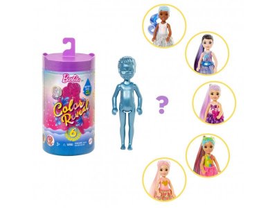 Кукла-сюрприз Barbie Челси Волна 1 с блестящими куклами и сюрпризами внутри 1-00320802_1