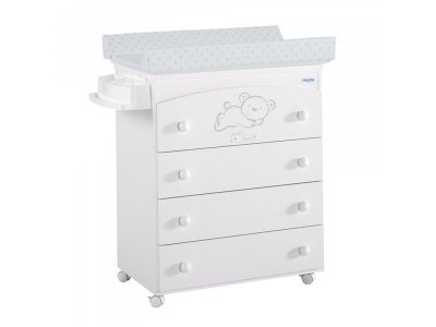 Комод Micuna Sweet Bear пеленальный, с матрасиком 1-00320124_1