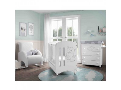 Комод Micuna Sweet Bear пеленальный, с матрасиком 1-00320124_2