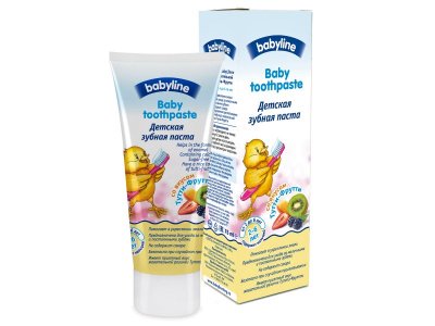 Зубная паста Babyline детская со вкусом Тутти-Фрутти, 75 мл 1-00000008_1