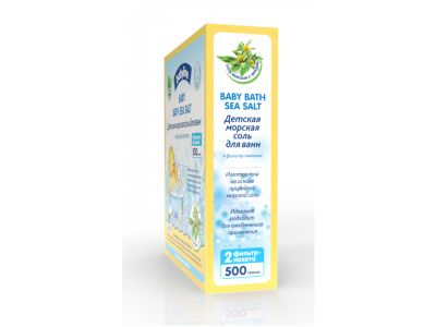 Соль морская для ванн Babyline с чередой в фильтр-пакетах , 500 г 1-00111825_3