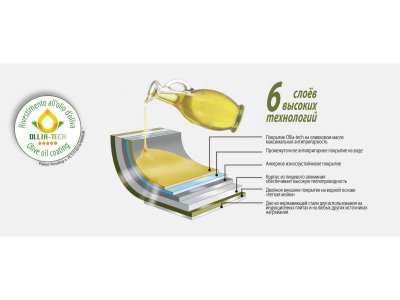 Сковорода ILLA Olivilla для индукционных плит, D24 см 1-00321644_4