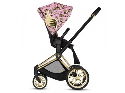 Коляска с прогулочным блоком и рамой Cybex Priam FE JS Cherubs 1-00321806_4