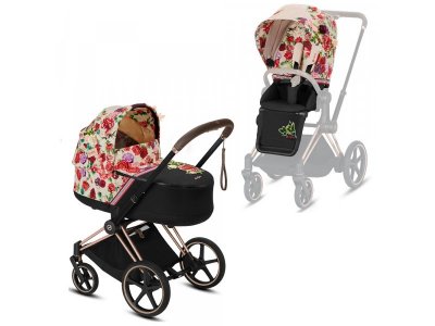 Блок спальный Cybex Priam III FE Spring Blossom 1-00321823_15
