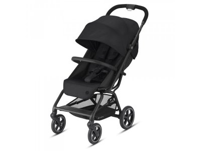 Прогулочная коляска книжка Cybex Eezy S+ 2 BLK с дождевиком и бампером 1-00321928_1