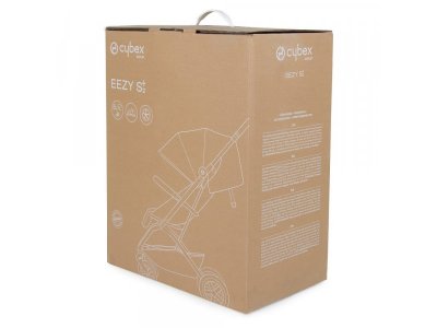 Прогулочная коляска книжка Cybex Eezy S+ 2 BLK с дождевиком и бампером 1-00321928_7