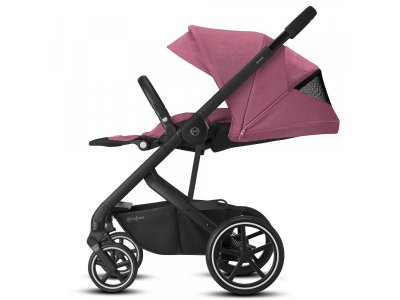 Коляска модульная Cybex Balios S Lux BLK, модульная, с дождевиком 1-00321935_4