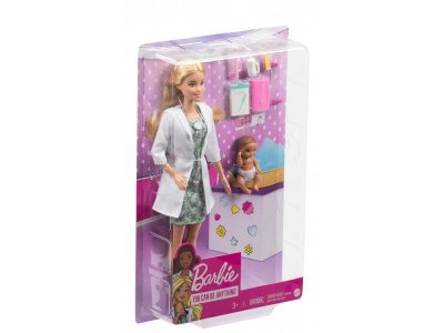 Кукла Barbie Барби Доктор педиатр с малышом пациентом 1-00322586_4