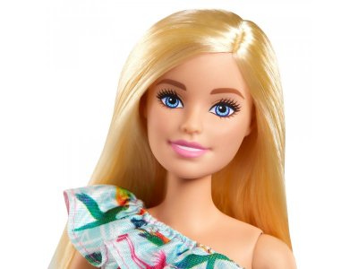 Набор игровой Barbie Кукла Барби блондинка в платье с питомцем и аксессуарами 1-00322590_3