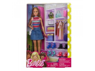 Кукла Barbie с набором обуви и аксессуарами 1-00322601_5