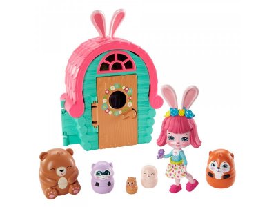 Набор игровой Enchantimals Маленький домик Зайки, 6 предметов 1-00322614_2