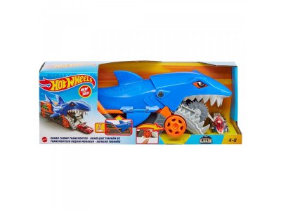 Игрушка Hot Wheels Грузовик Голодная акула с хранилищем для машинок 1-00322638_3