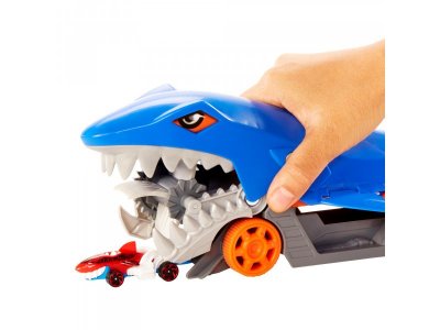 Игрушка Hot Wheels Грузовик Голодная акула с хранилищем для машинок 1-00322638_9