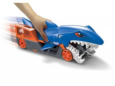 Игрушка Hot Wheels Грузовик Голодная акула с хранилищем для машинок 1-00322638_10