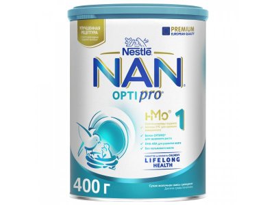 Смесь Nestle NAN 1 молочная сухая Optipro 400 г 1-00102461_1