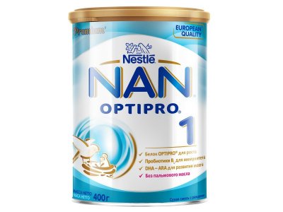 Смесь Nestle NAN 1 молочная сухая Optipro 400 г 1-00102461_2