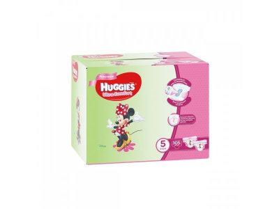 Подгузники Huggies Ultra Comfort для девочек 5 12-22 кг, Disney Box, 105 шт. 1-00020613_5