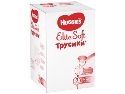 Подгузники-трусики Huggies Elite Soft 3 6-11 кг, 108 шт. 1-00191170_6