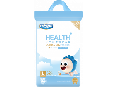 Подгузники Palmbaby Health+ размер L (9-14 кг), 52 шт. 1-00323877_1