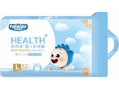 Подгузники Palmbaby Health+ размер L (9-14 кг), 52 шт. 1-00323877_2