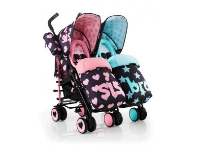 Прогулочная коляска для двойни трость Cosatto Supa Dupa 1-00325308_1