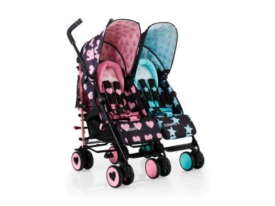 Прогулочная коляска для двойни трость Cosatto Supa Dupa 1-00325308_2