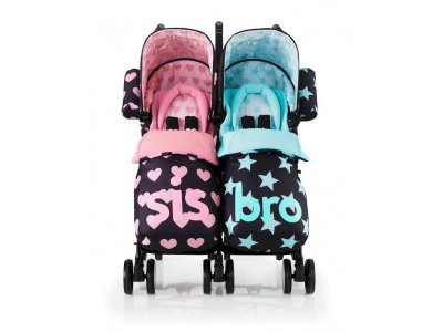 Прогулочная коляска для двойни трость Cosatto Supa Dupa 1-00325308_6