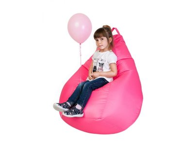 Кресло-груша Hotenok Розовая капля, мягкое 1-00325445_1