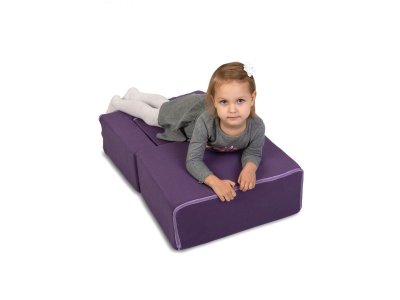 Кресло-трансформер Hotenok Черничный торт, мягкое 1-00325454_3