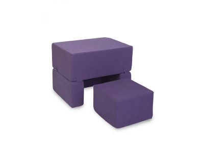 Кресло-трансформер Hotenok Черничный торт, мягкое 1-00325454_5