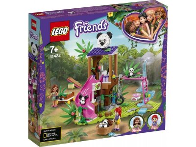 Конструктор Lego Friends, Джунгли: домик для панд на дереве, 265 элементов 1-00325518_5