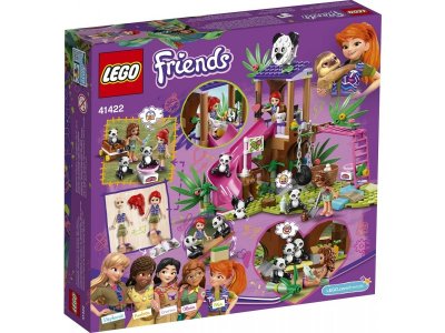 Конструктор Lego Friends, Джунгли: домик для панд на дереве, 265 элементов 1-00325518_6